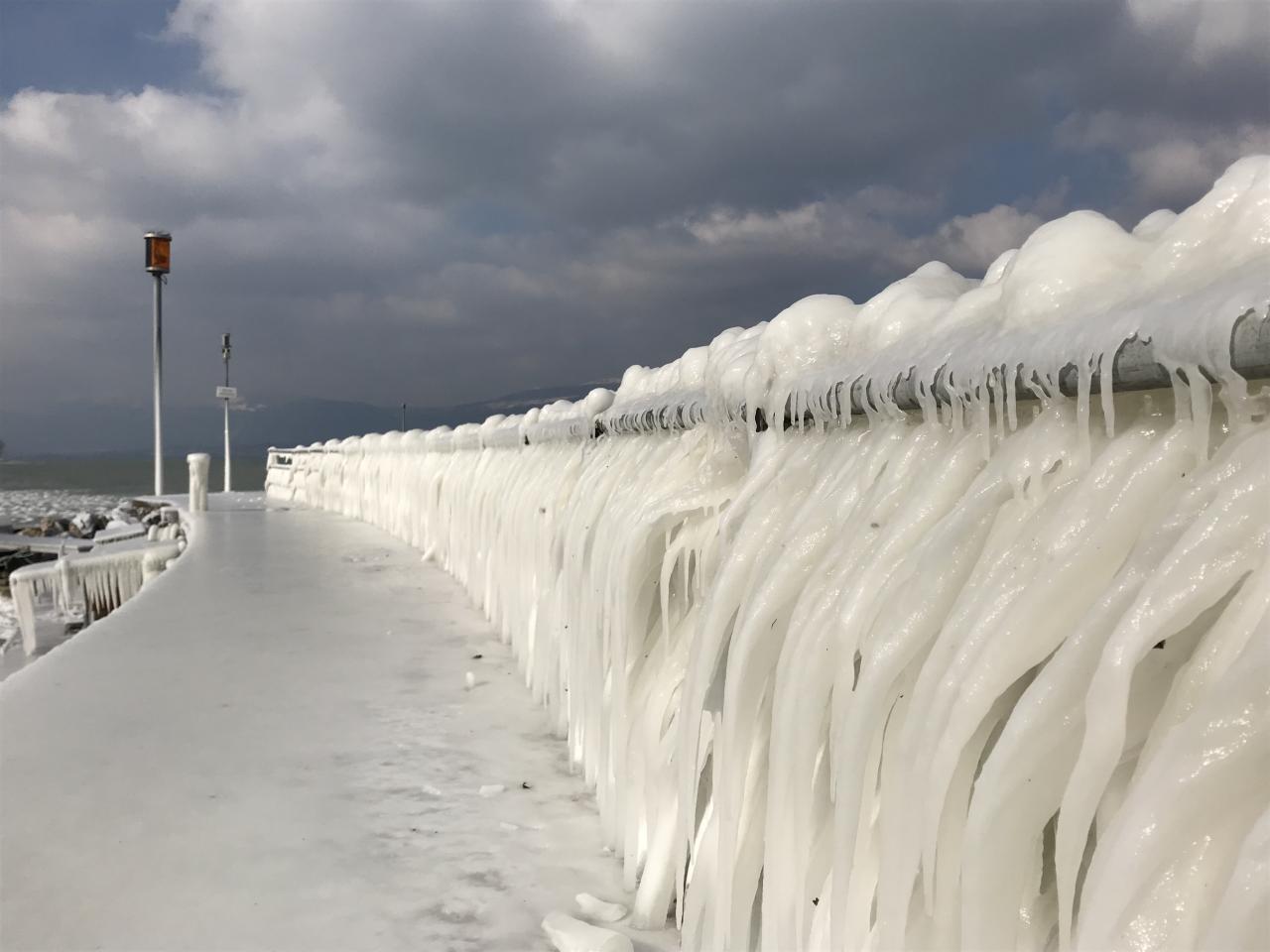 Ponton de glace