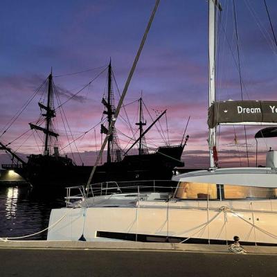 Transmed Tuvalu et son ombre